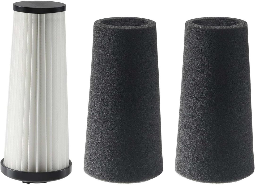 1-Pack Filters Set + 1 Filter  Compatible with Dirt Devil Style F112 Endura Replacement, UD20120NC, UD70161, UD70164, UD70174, Comparable to AD47936
