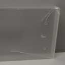 Wesiti Clear Tennis Racket Display Case Wall Mount, Clear Acrylic Tennis Racquet Display Holder for Signed Rackets, Sports Memorabilia Case