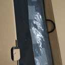 OLANLY Waterproof Outdoor Rug 9x12 ft, Outdoor Plastic Straw Rug for Camping, RV Mat Outside, Indoor Outdoor Carpet for Porch, Deck, Backyard, Balcony, Picnic, Black & Grey