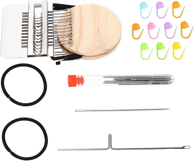 CORHAD Knitting Machine Tools Crochet Tools for Boys and Girls Knitting Row Counter Sock Blockers