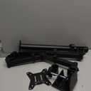 ErGear Dual Monitor Desk Mount for 1334 Monitors up to 26.5 lbs, Fully Adjustable Monitor Stand Holds 2 Computer Screens, Heavy-Duty Dual Monitor Arm with C-Clamp & Grommet Base, Black, EGCM13B