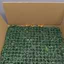 Grass Wall Panels, 20"x20" 8pcs Artificial Grass Backdrop Wall with Tropical Leaves, UV-Anti Faux Greenery Plant Boxwood Panels for Privacy Fence Screen, Green Wall Decor for Outdoor Indoor