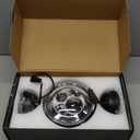 SUNPIE Compatible with H_arley Motorcycle 7 Inch Head light Fog Lights Combo, Compatible with Road King Road/Street/Electra Glide