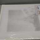 upsimples 16x20 Picture Frame, Display Pictures 11x14 with Mat or 16 x 20 Without, Wall Hanging Poster Frame, White, 1 Pack