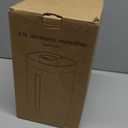 Jack & Rose Stainless Steel Humidifier, Easy to Clean, Dishwasher Safe, Cool Mist Humidifiers for Bedroom