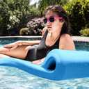 Pool Mate Marina Blue 3X-Large Foam Pool Float, Made in USA 70"L x 26"W