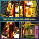 Vaodest LED Light for Lego Disney PixarUpHouse 43217 Set,Design and Configuration Compatible with Model 43217 (LED Light Only, Not Building Block Kit)