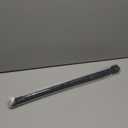 Frameless Shower Door Support Bar, Stainless Steel Wall-to-Glass Support Arm to Fixed Shower Glass Panel, for 1/4"-3/8" (6-10 mm) Door, 180 Pivot & Stow-Flat Mode (Matte Black, 23.6-inch(600mm))