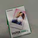 FUJIFILM Instax Mini Instant Film Twin Pack (White), 20 Photos
