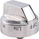 Stove Knob DG68-00377A Compatible with Samsung Oven NX58F5500SS FX710BGS NX58H9500WS NY58J9850WS NX58H9500WS NX58K9500WG NX58M5600SB (1PC)