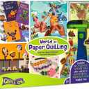 Quill On World of Paper Quilling with Electric Quilling Tool | Paper Quilling Kit | Crafts for Girls Ages 812 | Craft Kit for Kids 1012 | Birthday Gift for 8,9,10,11,12 Year Old Girls and Boys