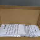 Wokceer Wedding Arch Backdrop Stand and Cover Set of 2 Metal Arch Stand with Arch Cover White 7.2FT, 6FT for Birthday Party Wedding Ceremony Bridal Baby Shower Event Decor