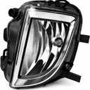 Right Fog Lights Fit For 2010-2014 Volkswagen GTI Mk6 2012-2017 Jetta Sedan Fog Lamps Replacement OE Fitment Passenger Side