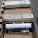 Power Physical Therapy Hi-Lo Treatment Table, Medical Exam Table with Wheels, Navy Blue