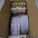 WELLIFE 350-Piece Gold Disposable Plates and Cutlery Set - Premium 10.25" Dinner Plates, 7.5" Dessert Plates, 9oz Cups & Cutlery for Weddings, Catering Events - 50 Guest Service - Elegant & Sturdy