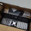 Universal Dual Graph Fish Finder Mount, Fish Finder Graph Mount for Boat, Adjustable Bottom Angle, Compatible with Garmin/Lowrance/Humminbird and More Marine Electronics