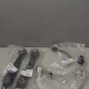 TRQ Front Suspension Kit Control Arm with Ball Joint Sway Bar Stabilizer Link Compatible with 2014-2018 BMW X5 2015-2019 X6