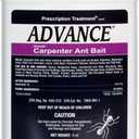 BASF Advance Carpenter Ant Bait Granules, Ready to Use Indoor or Outdoor, Attracts, Kills and Controls Ants, 8 oz