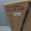 17 Balls Pickleball Ball Retriever & Ball Holder Storage with Strap, Back Saver for Pickleball Accessories, Quick for Pickleball Tube Ball Pickup (Green)