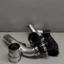 Stainless Steel Intercooler Pipe Kit & Boots Compatible with 2013-2018 Dodge Ram 2500/3500 6.7l Cummins Diesel Trucks Driver & Passenger Sideing & Piping Kits