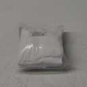 Bassinet Mattress Pad Cover Waterproof, Quilted Mattress Protector Sheets Fits All Mainstream Bassinet - Rectangle, Oval, Hourglass, 2 Pack, 17'' x 33'', Ultra Soft Breathable, White and Grey