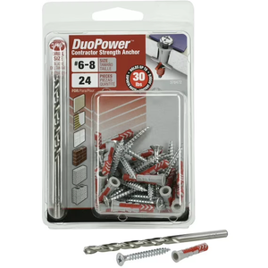 DuoPower Contractor-Strength Anchors, XL-Pak (#10)