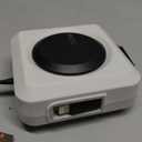 PZOZ 100W Retractable Multi in 1 Charging Cable with LED Display, USB C & USB A to USB C/Lightning/Micro for iPhone 17 16 15 14 iPad Mac Samsung for Desk Desktop Management Organizer