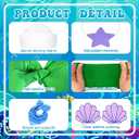 Halloween Merman Sailor Costume Accessories for Adult Women Men Halloween Couple Costume Dress Up Role Playing