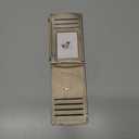 Chelmon Women's Wallet Slim RFID Blocking Bifold Multi Card Case Wallet with Zipper Pocket (Silver Gold)