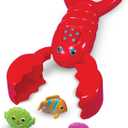 Melissa & Doug Sunny Patch Louie Lobster Claw Catcher - Grab-and-Squeeze Pool Toy
