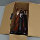 Rowenta Iron Steamer for Clothes, Stainless Steel Soleplate Steam Iron, Microsteam Holes, 1700 Watts, Lightweight, Auto-off, Black, DW2360