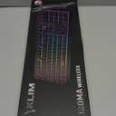 KLIM Chroma Wireless Keyboard  RGB Backlit Gaming, Rechargeable Battery, PC Keyboard, Durable & Water-Resistant, Compatible with PS4, PS5 & Mac - Black