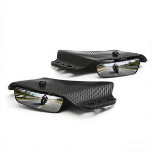 Motorcycle Mirrors Wing Rearview Mirror for Yamaha YZF R1 R3 R6 R15 R25 R125 Adjustable Motorbike Side Mirrors Sportster Accessories