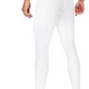 Roadbox 1, 2 or 3 Pack Men's Compression Pants Athletic Base Layer Cycling Tights Leggings for Running Yoga Basketball,large