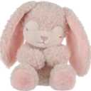 Apricot Lamb Sleeping Bunny Stuffed Animals for Kids, Soft Cute Plush Toys for Baby Girl and Boy, Fluffy Sleeping Bunny 7.5 Inches