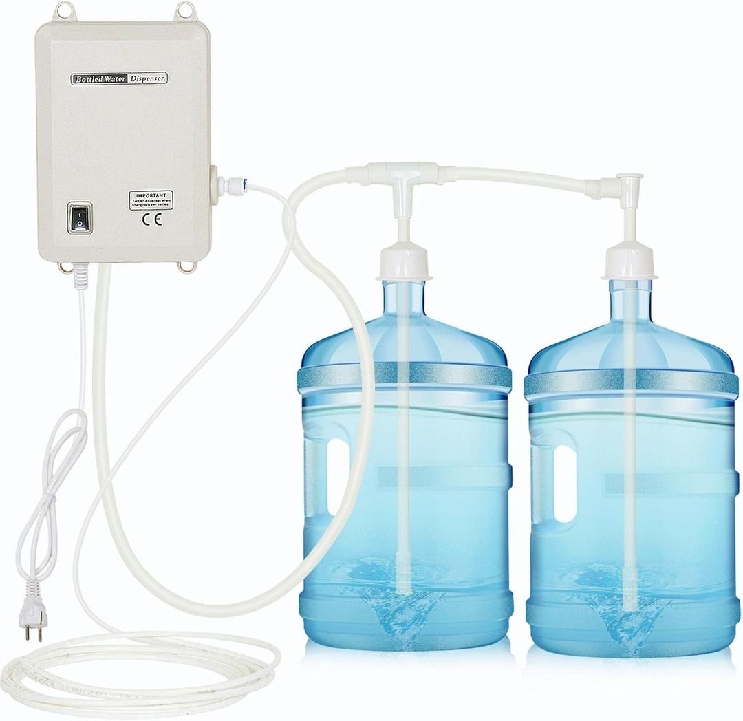 5 Gallon Water Jug Dispenser Pump Automatic Water Dispenser Bottled Water Dispensing Pump System Bottled Water Machine Drinking 5 Gallon Fridge Ice Maker