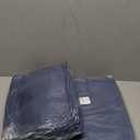 JOLLYVOGUE King Size Comforter Set 7 Pieces - Bed in a Bag King for All Season, Pintuck Bedding Comforter Sets with Comforter, Flat Sheet, Fitted Sheet and Pillowcases & Shams, Navy