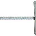 Hillman 3/16 in. Dia. x 3 in. L Round Steel Toggle Bolt 10 pk