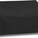 Arcedo Waterproof 3-Seater Furniture Cover, Outdoor Couch Cover for Patio Sofa, All Weather Protection for Chair Seat, 79" W x 37" D x 35" H, Black