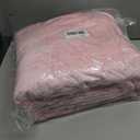 Alomidds Weighted Blanket Queen Size 20lbs 60 x 80 inches,Adult Weighted Blankets with Soft Plush Fleece,Fluffy Thick Warm Sherpa & Cozy Flannel Microfiber Heavy Blanket for Sofa Bed,Pink