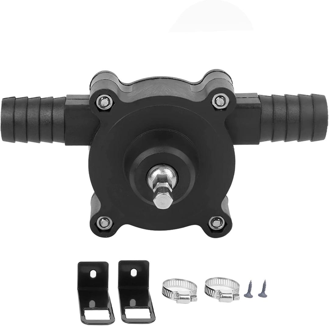 Hand Electric Drill Pump, Self-Priming Pump Electric Drill Small Household Home Water Transfer Pumps