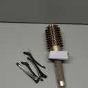 Round Brush for Blow Drying, Nano Thermal Ceramic & Ionic Tech Hair Brush with Boar Bristles, Professional Round Barrel Brush for Styling, Curling & Straightening by Sndyi (2.9 Inch, Barrel 1.7 Inch)