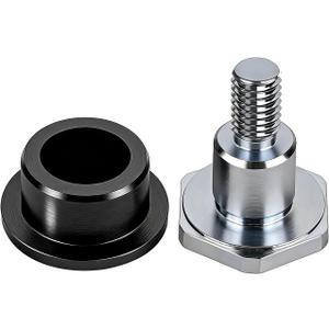 Handle Bushing with Bolt Kit Fits for Wacker Newer Style WP1540 WP1550 Plate Compactor -5100028928 Bolt, 5100004367 Bushing