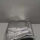 Reflective Bubble Insulation Sheet, Double Side Aluminum Foil Bubble Shield, Aluminum Foil Thermal Insulation Radiant Barrier for Windows, RV, Roof, Garage Door (23.6IN X 10FT)