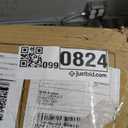 Mini Fridge Stand Coffee Bar Cabinet Station With Small Refrigerator Insert Storage Space, Shelf Organizer For Dorm Microwave To Sit On, Grey Baker Rack With Power Outlet, Big Table To Go Over Fridge (15.7"D x 40.5"W x 48.8"H)