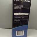 LACQUA Pool Filter Cartridge LQ120 120 SqF for Hayward C1200, CX1200RE, Pleatco PA120, PA120-EC, Unicel C-8412, Filbur FC-1293, Clearwater II 125, Waterway PCCF-125. Hose Nozzle Included