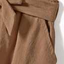 PATPAT Family Matching Outfits for Fall Winter Long Sleeve Women Dresses and Sweatshirts Sets for Holiday Photoshoot (8-9 Years, Khaki)