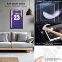 Shadow Box 20x30 Large Jersey Frame Display Case, Shadowbox Frames with Grade A Natural Pine Wood Acrylic for Football Baseball Basketball Hockey T-Shirt, Classic Black