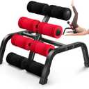Mini Inversion Table, Spinal Decompression Table with Rollers, Back Stretching Table for Home Gym, 297 LBS Capacity & Easy to Store Back Stretcher Table