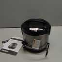 AROMA Digital Rice Cooker, 4-Cup (Uncooked) / 8-Cup (Cooked), Steamer, Grain Cooker, Multicooker, 2 Qt, Stainless Steel Exterior, ARC-914SBD